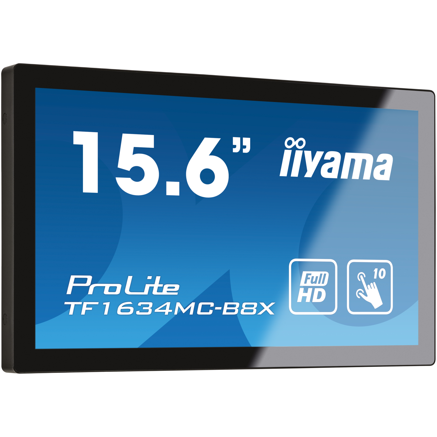 Iiyama TF1634MC-B8X Computer Monitors - 15.6 Inches - Black