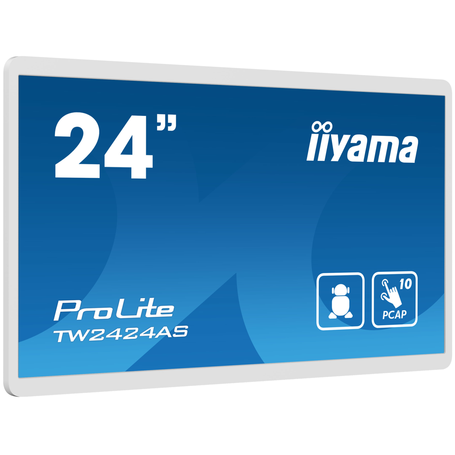 Iiyama TW2424AS-W1 Signage Displays - 23.8 Inches - 4GB - Black