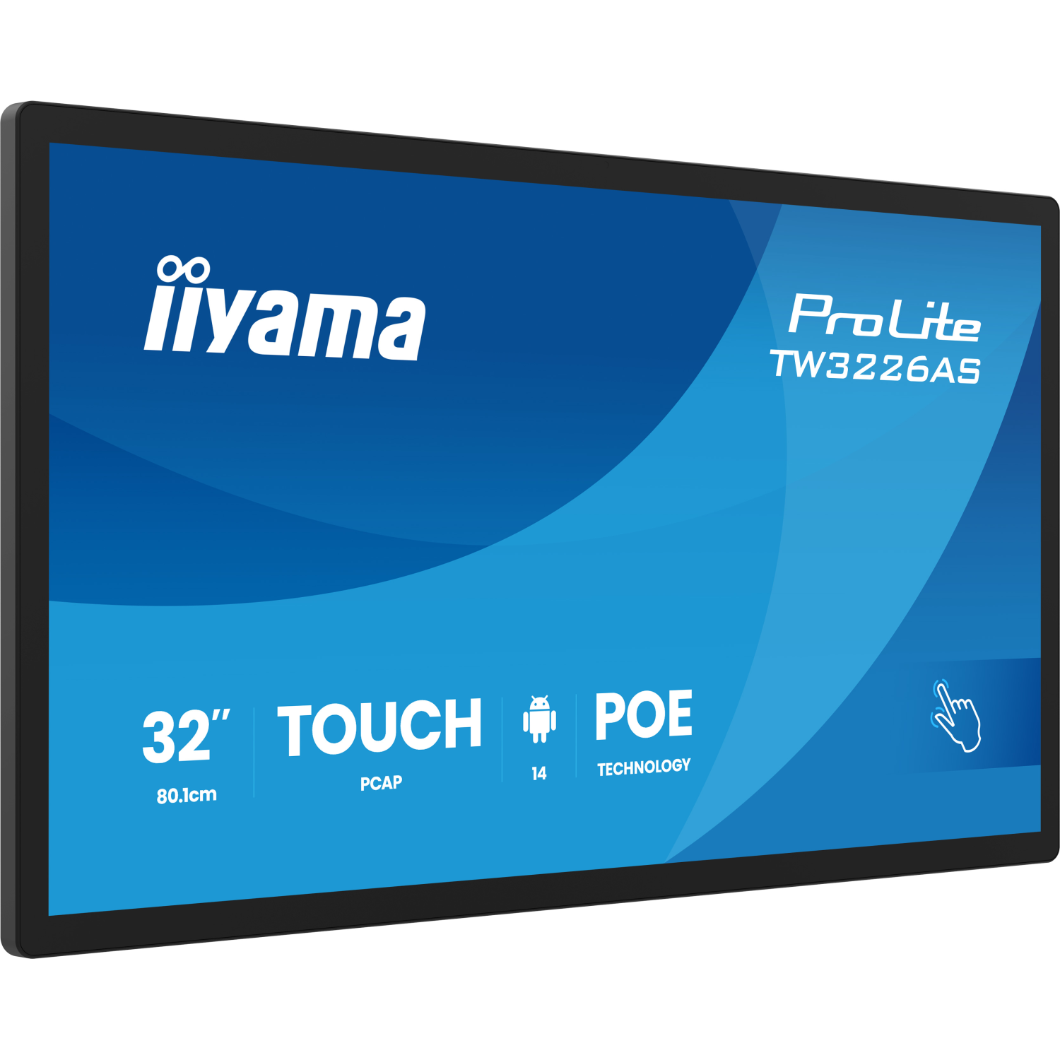 iiyama 10pt Signage Displays - 31.5 Inches - 4GB - Black