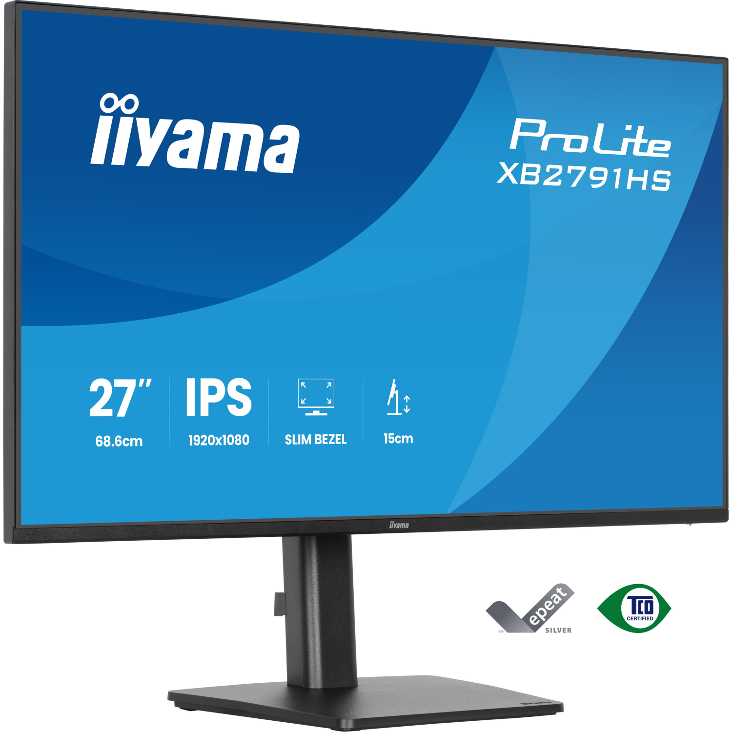 iiyama XB2791HS-B1 Computer Monitors - 27 Inches - Black