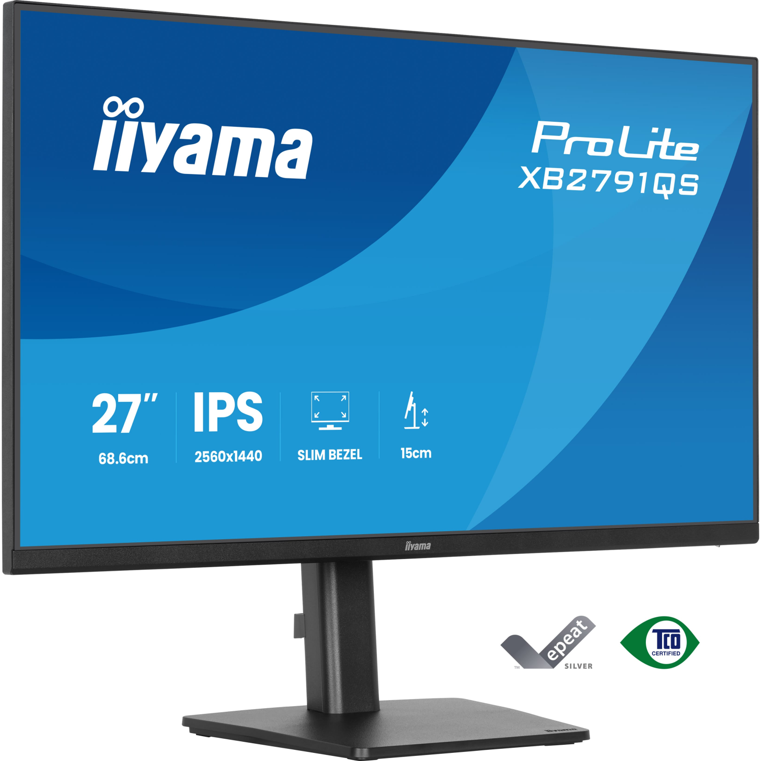 iiyama XB2791QS-B1 Computer Monitors - 27 Inches - Black