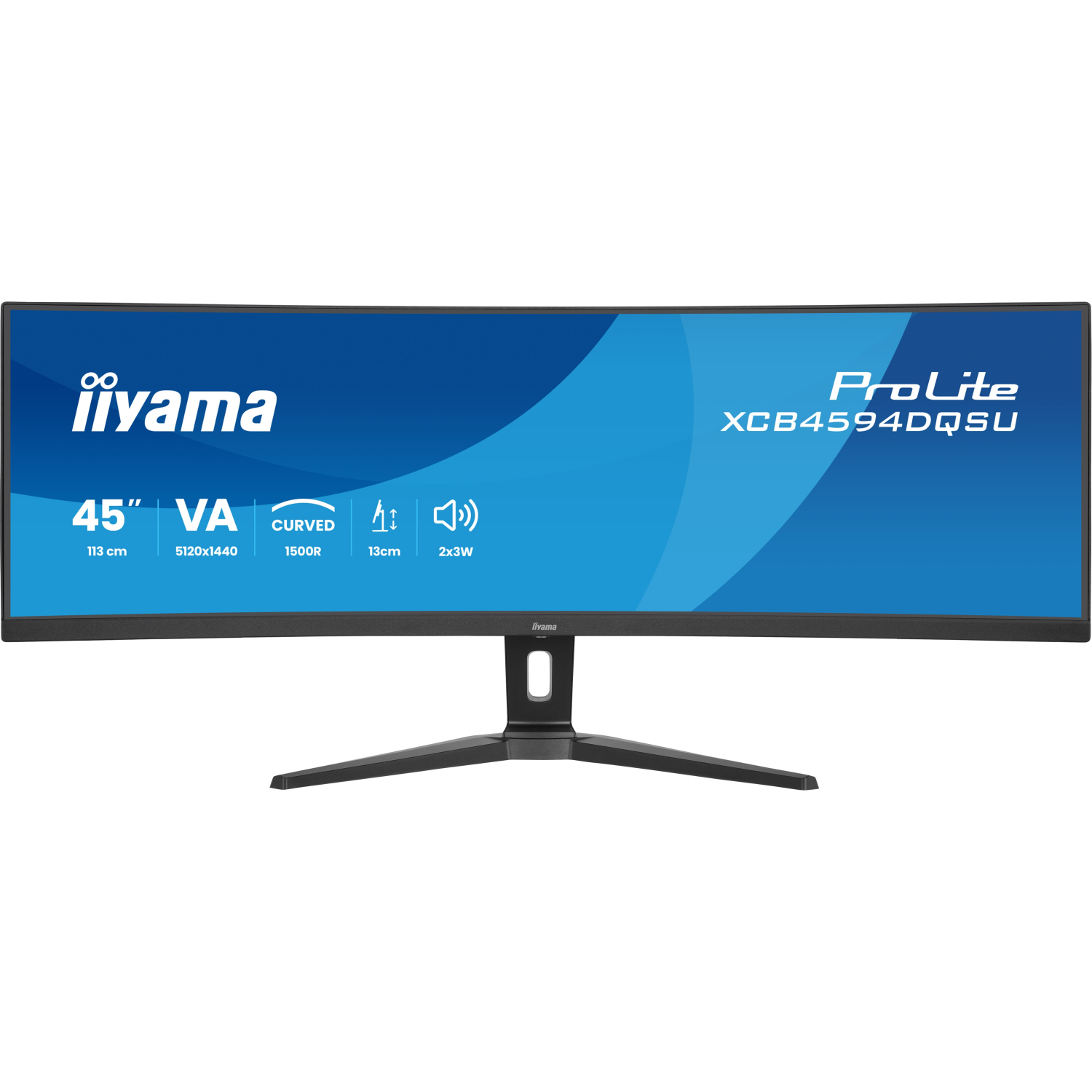 iiyama XCB4594DQSU-B1 Computer Monitors - 44.5 Inches - Black