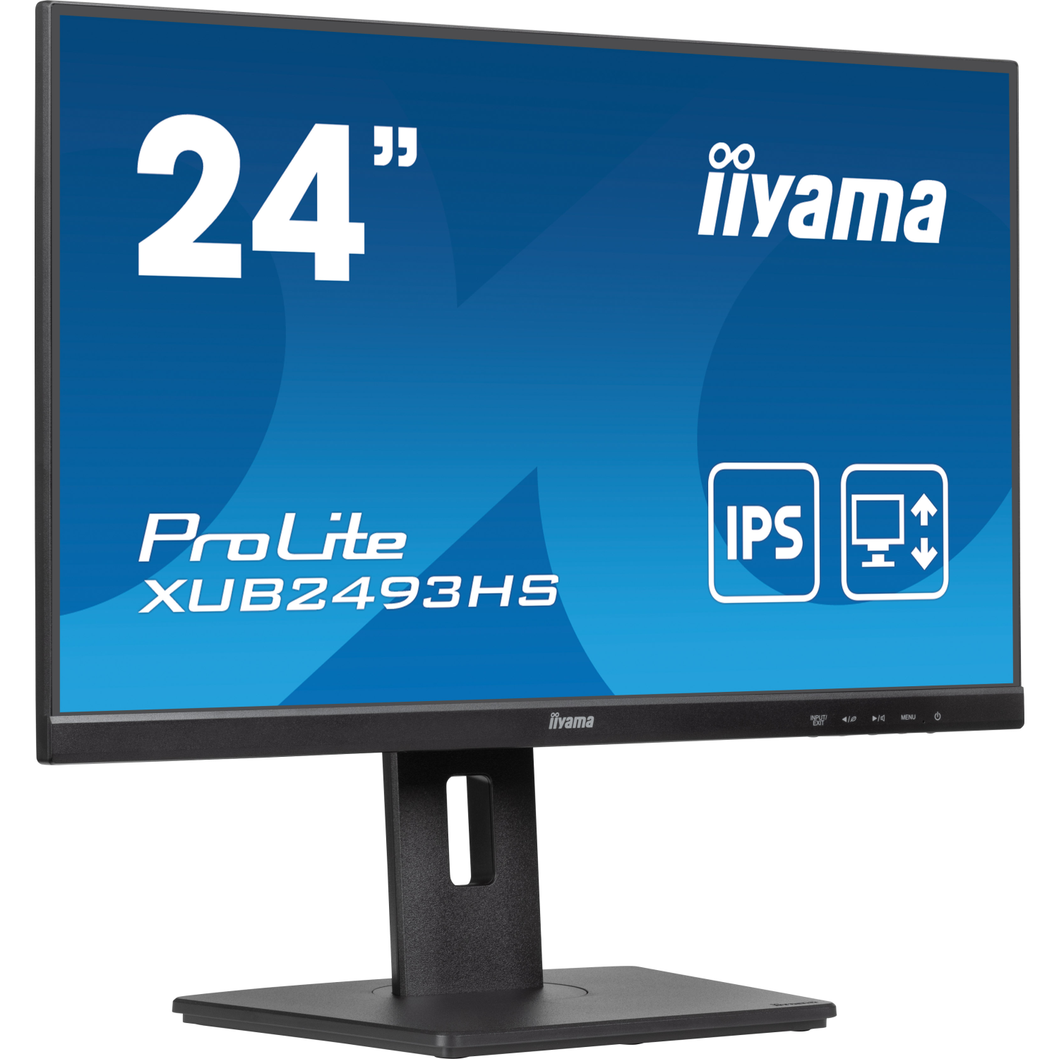 iiyama XUB2493HS-B6 Computer Monitors - 23.8 Inches - Black