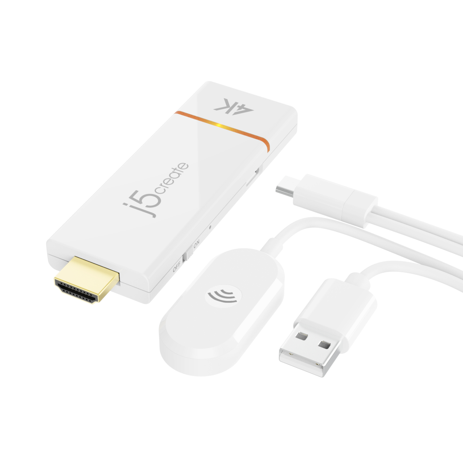 j5create j5create Wireless Display Adapters - White