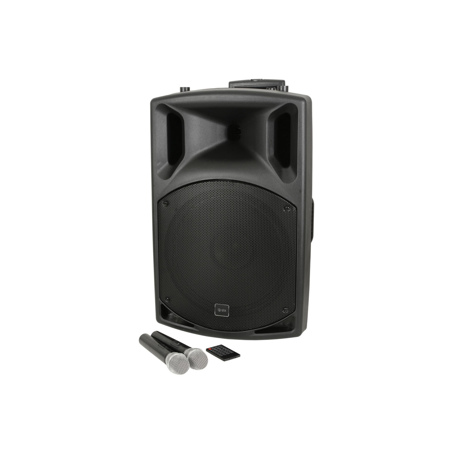 QTX 857UK Public Address (PA) Speakers - Black