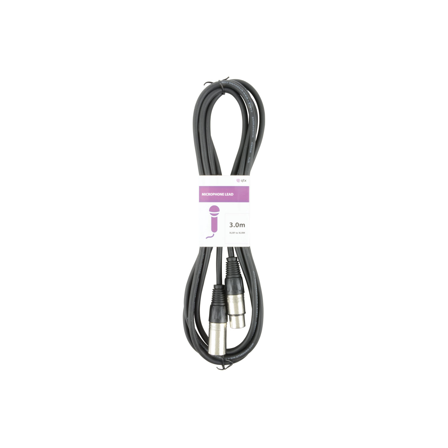 qtx 081UK Audio Cables - Black