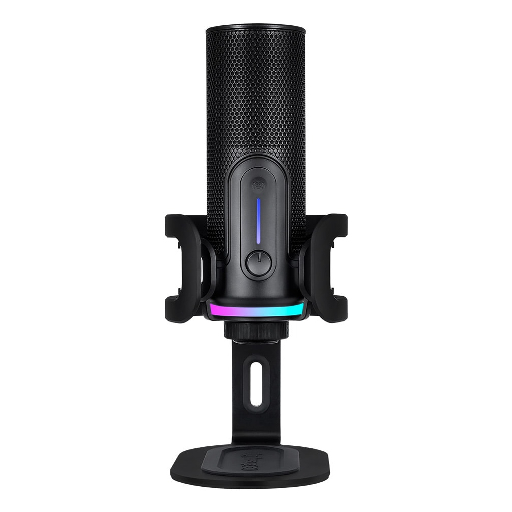 streamplify MIC PRO Microphone with Stand and Shock Mount